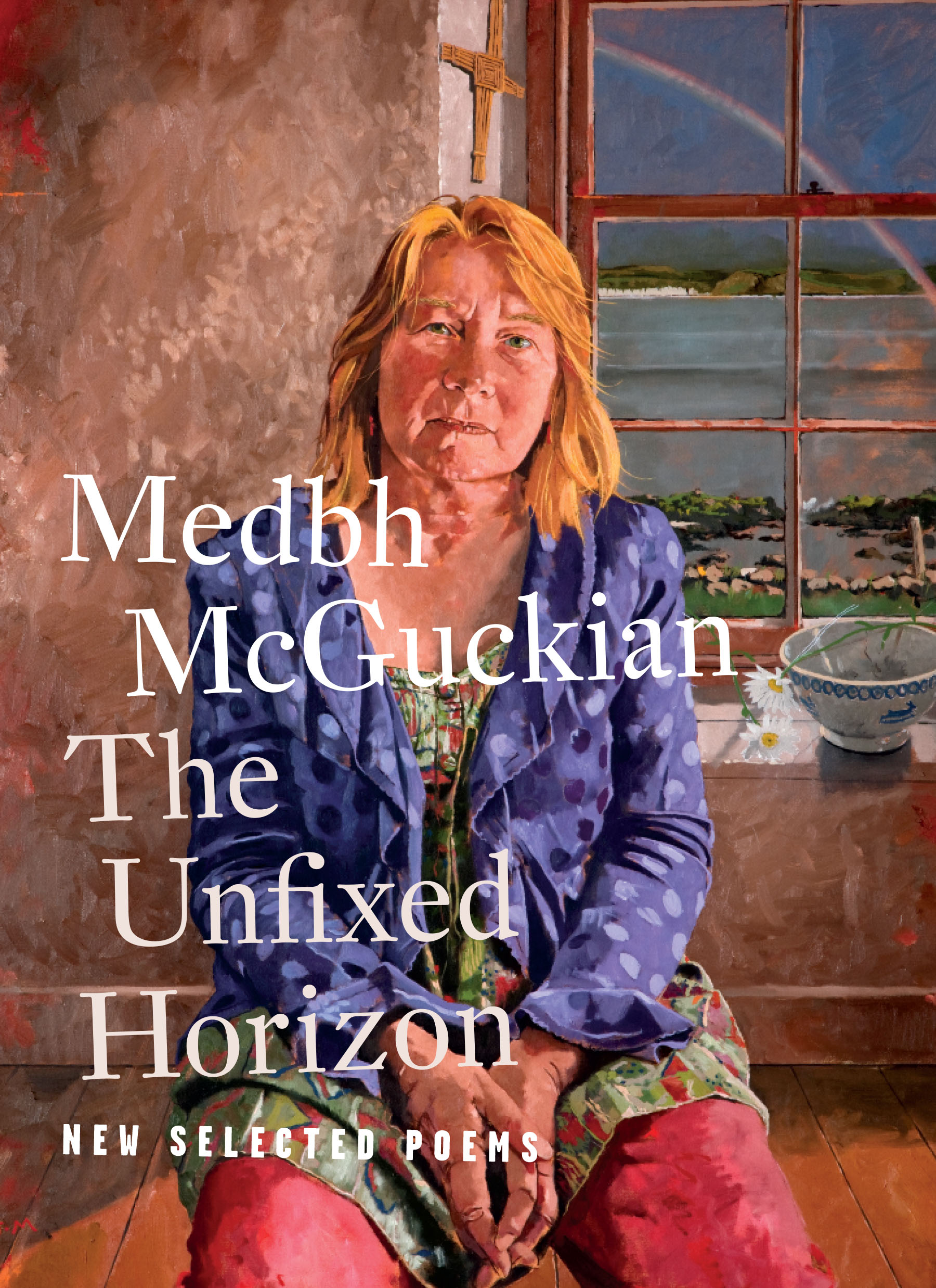 Cover of Medbh McGuckian's book The Unfixed Horizon.